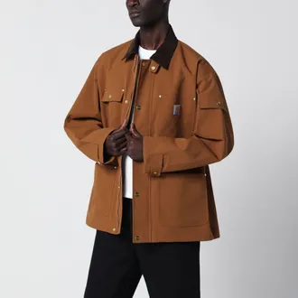 Carhartt Work in Progress Giacca-camicia Clapton Hamilton Brown
