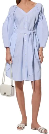 Stella McCartney Womens Blue Cotton Casual Dress