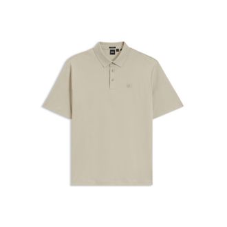 BOSS Regular-fit polo shirt in mercerized cotton