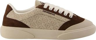 Casablanca Del Mar Sneakers - Heren - Sneakers - Bruin - 43 1/2 EU - Leer - Schoenen