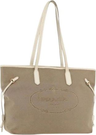 Prada unisex, Pre-owned, Beige, Taglia unica, used