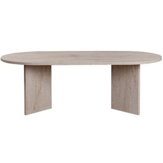 Asir Group LLC Asir Group Llc - Tavolino ovale L119 cm - iris