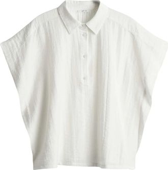 OPUS Festelle Blouse - Dames - Blouses & Shirts - Wit - Maat: M