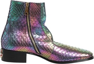 Dolce & Gabbana Multicolor Chelsea Short Ankle Boots Mens Shoes