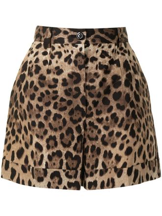 Dolce & Gabbana Printed Cotton Shorts