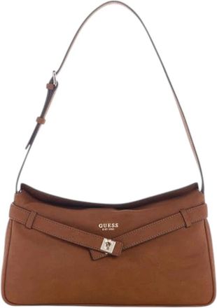 Guess Schoudertas - Dames - Schoudertassen - Bruin - ONE Size - Tassen