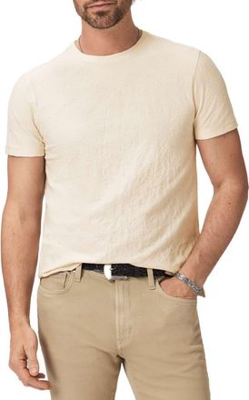 John Varvatos Rubin Jacquard Crewneck T-Shirt in Faded Twine at Nordstrom, Size Xx-Large