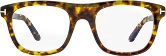 Tom Ford TF5939-B Blue Block Optical Eyeglasses - Brown