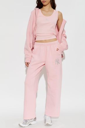 Sporty & Rich Top From The 47 & The New York Yankees Collection, Womens, Pink