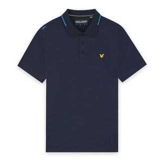 Lyle & Scott Golf 1874 Tipped Tech Polo - Heren - Tops - Blauw - Maat: S Taf