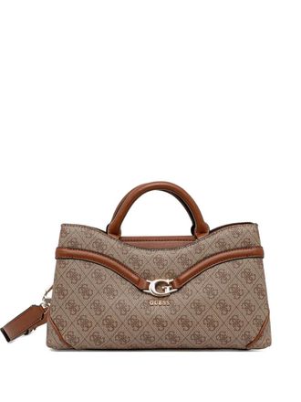 Guess Co Dea shopper met monogram-patroon - Beige