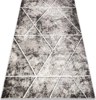 RugsX Rugsx - Alfombra Mateo 8031/944 Moderna, Geom&eacute;trica, Tri&aacute;ngulos - Estructural Gris / Beige Beige 120x170 Cm