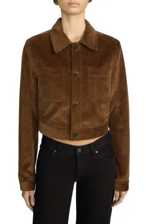 Frame Denim The Small Corduroy Jacket in Hazelnut at Nordstrom, Size X-Small