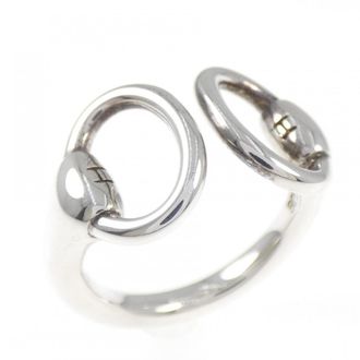Herm&egrave;s Silver 925 Band Ring (Pre-Owned)