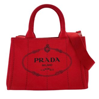 Prada Pre-owned Handbags, female, Red, Size: ONE SIZE Pre-owned Vintage Handbag