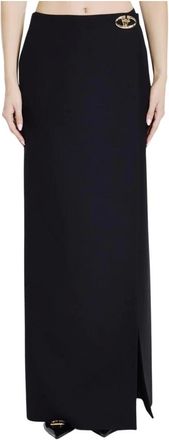 Valentino Garavani Maxi rok met logoband - Dames - Rokken - Zwart - Maat: XS