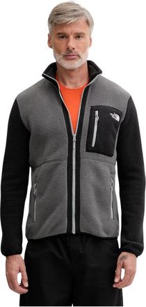 The North Face Yumiori Full Zip - Heren - Fleece jassen - Grijs - S - Polyester - Fitness