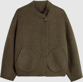 SOEUR Manteau Windsor Kaki Chine