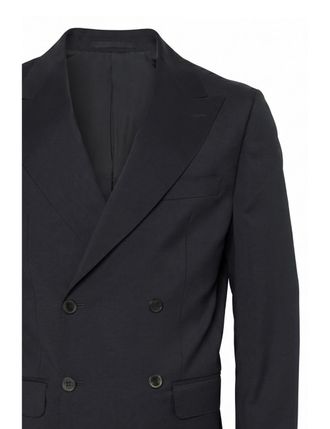 low brand Mens Blazer Wool Black Jacket