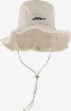 Jacquemus Beige Artichaut bucket hat