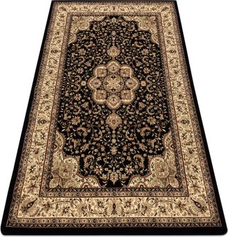 RugsX Alfombra Royal Agy Modelo 0521 Negro Black 150x300 Cm