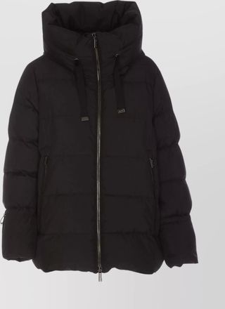 Moorer hooded down jackets quilted pattern