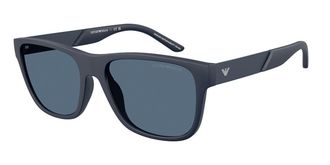 Emporio Armani EA4243F Asian Fit 624480 Mens Sunglasses Blue Size 57