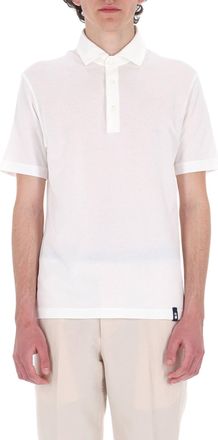 Drumohr Ice Cotton Pure Cotton Polo Shirt