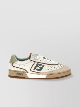 Fendi leather low-top sneakers
