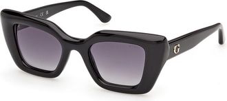 Guess GU00353 01B Womens Sunglasses Black Size 48