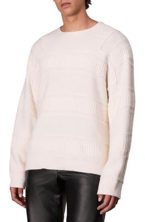 Rag & Bone Colton Merino Wool Blend Sweater in Ivory at Nordstrom Rack, Size Medium