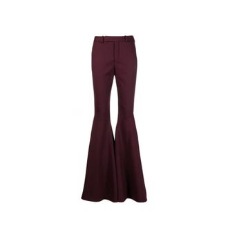 Saint Laurent Mujer, Pantalones, Rojo, Talla: L