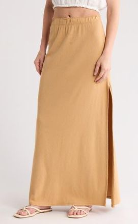 Go Couture Slit Maxi Skirt in Cocoon at Nordstrom Rack, Size X-Large