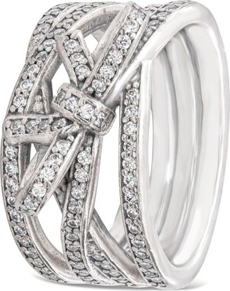 Pandora Delicate Sentiments Clear CZ Ring