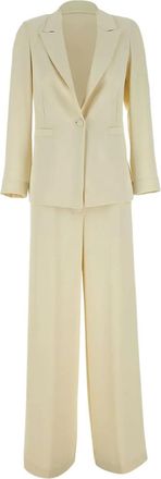 Kaos Pak met enkele rij knopen - Beige