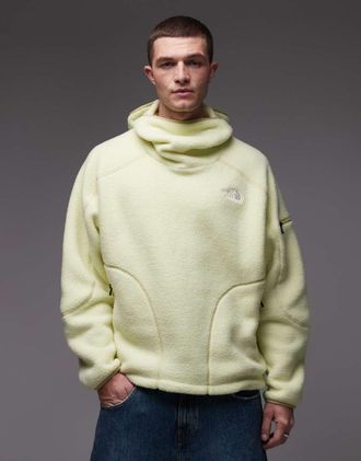 The North Face NSE - Passamontagna in pile verde chiaro