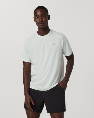Vuori Clothing Short Sleeve Viewpoint Performance T-Shirt 2.0 | Breeze | Medium