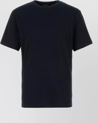 Giorgio Armani stretch viscose blend crew neck t shirt