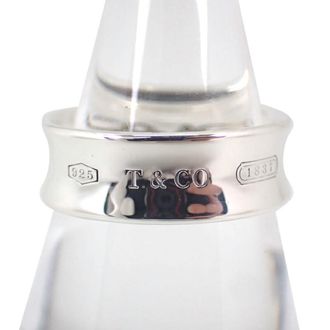 Tiffany & Co. Sterling Silver 925 Band Ring (Pre-Owned)