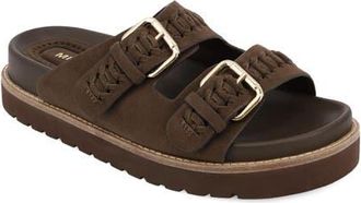 Mia Marley Platform Sandal in Chocolate at Nordstrom, Size 6.5
