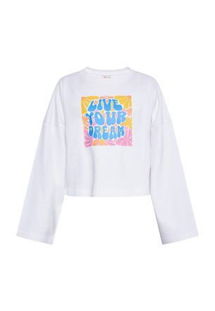 Izia Sweatshirt Dames wit