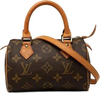 Louis Vuitton Pre-owned Nano Speedy - - Pre-owned - Donna - Marrone - ONE SIZE