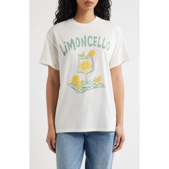 Vinyl Icons Limencello Graphic T-Shirt in Marshmallow at Nordstrom, Size X-Small