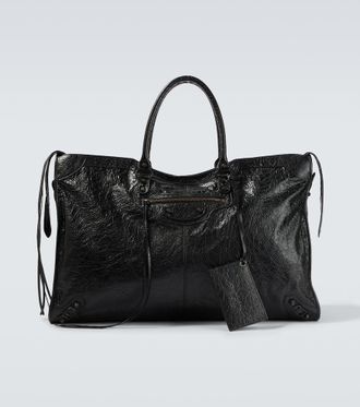 Balenciaga Le City leather duffel bag