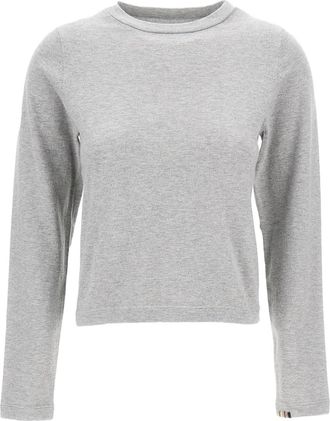 Extreme Cashmere Slightly Cropped Cashmere Blend Sweater