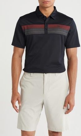 Travis Mathew Cast Your Vote Stretch Polo in Black at Nordstrom Rack, Size Large