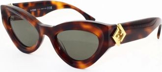 Fendi unisex, Accessoires, Bruin, Maat: 52 MM