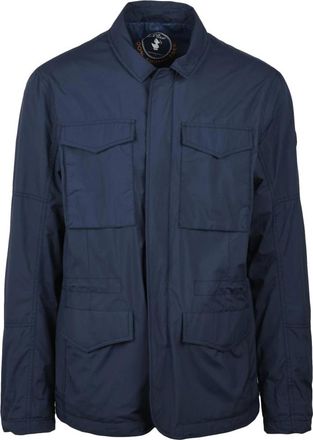 Save The Duck Light Jassen - Heren - Zomerjassen - Blauw - XL - Jassen