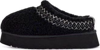 UGG (WMNS) UGG Tazz Slipper Heritage Braid Black 1143976-BLK