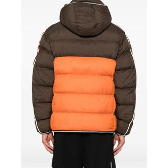 Napapijri Colorblock Quilted Down Jacket - Brown